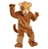 Wysokiej jakości górskie lwy Mascot Costume Wysokiej jakości kreskówki strój postaci garnitur Karnawał Dorośli Rozmiar Halloween przyjęcie na przyjęcie karnawałowe