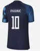 2025 Euro Cup Croatie Soccer Jerseys Modric 24 25 Brekalo Perisic Football Shirt Brozovic Rebic Jersey Fans Joueur de l'équipe nationale Home Away Men Kids Kits Uniforme