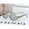 gentle monster blanc Sunglasses Wholesale designer sunglasses Origina round Glasses Outdoor Shades Metal frame cat eye