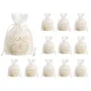 Enveloppe cadeau 12pcs Organza DrawString Souchy Candy Packings Fournis