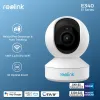 CAMERA REOLINK E1 Série 5MP WiFi IP Camera 2.4G / 5G Moniteur de bébé intérieur sans fil PT Zoom Security Cam 2WAY Audio Superroisement Caméras