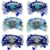 Hundekleidung 50/100pcs Blau Farbe Haustier Bowtie Kleine Krawatten Katzen Welpen Urlaub Party Dekorationen Bowties Verstellbarer Kragen Pflege