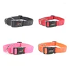 Dog Collars Nylon Diving Material Comfortable And Soft Training O-ring Collar Small Medium-sized Dogs Adjustable Pet Leash