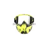 Ski Goggles Snowboard Glasses Face Mask Snow Snowmobile Skiing Windproof Motocross Sunglasses Outdoor Eye Drop Delivery Sports Outdoor Dhlj8