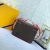 7A Makeup Bag Luxury Designer Bag Kvinnors äkta läder crossbody handväska axelväska kvinnors lyxmode mångsidiga handväska