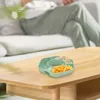 Tallrikar Silikon Snack Ring stor kapacitet TRAY GRATE NUT BOWLS Underhållning av matartiklar för vandringsbil