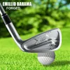 Golf Kulüpleri Emillid Bahama CV8 Golf Irons Set Forged Gümüş 4-9p 7pcs R/S/SR Flex Steel/Grafit Mil Head Covers ile