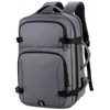 School Bags Business Travel Backpack 17 Inch Laptop For Men Large Waterproof Nylon Notebook Multifunction USB Charging Men's Backpacks