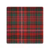 Table Mats Mackinnon Tartan Masque rouge Couctes en céramique (carré) support de support de tasse de café