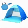 Automatyczne namiot instant na plaży Outdoor Shelter Shelter Calking Camping Toranie sprzętu wędkarskiego 240402