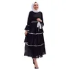 Podstawowe sukienki swobodne plus size abaya indyka