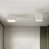 Plafonniers nordique LED Light salon chambre à coucher d'éclairage créatif conception de décoration intérieure intérieure accessoires géométriques