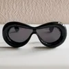 A068 أزياء النظارات الشمسية للرجال للرجال عالي الجودة مستقبلية شمس SUN SCOSPHES Party UV400 Street Shooting نظارة شمسية شهيرة