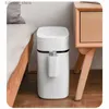 Waste Bins 14L Push-type Trash Can Bathroom Trash Can Household Waterproof Narrow Cleaning Storage Box Kitchen Trash Can Paper Basket L46