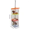 Other Bird Supplies Acrylic Cage Water Feeder For Parrot Canaries Finches