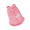 Dog Apparel Cute Coat With Heart Pattern Eye-catching Stylish Waterproof Bow-tie For Small