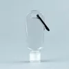 Storage Bottles 1/3/5PCS 50ml Refillable Hand Sanitizer Containers Travel Alcohol Random Hook