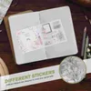 Depolama Şişeleri 20 Çelik Çiçek Scrapbooking Malzemeleri Etiket Çıkartmaları Yapışkan Planlayıcı Sızıntıları için Seyahat