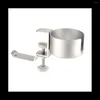 Liquid Soap Dispenser Desk Cup Holder 2 In 1 With Headphone Hanger Anti-Spill For Or Table Silver