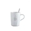 Кружки простая керамическая чашка может быть подарочным офисом домашнее молоко любители завтрака