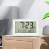 Relojes de pared Temperatura de pantalla grande Reloj de despertador Holidez de la semana Pantalla de escritorio de la habitación electrónica digital Led de escritorio