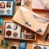 Geschenkwikkeling 200 % Creative Cute Box Stickers Diy Hand Account Scrapbooking Decoratie Diary Materiaal Sticker Handgemaakte junk Journal Supplies