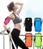 Sports Armband Case Cover Running Jogging Arm Band Pouch Holder Bag för 46 tum universal för iPhone X Xs Max 8 7Plus smartphone8985428