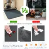 Table Mats Coffee Machine Mat Rubber Dish Drying Maker Decor For Countertops Bar Kitchen Counter