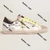 Sneakers de diseñador Superstar Doold Dirty Sports Zapatos Golden Moda Mujeres Ball Star Casual Casual Cuero de cuero de calzado plano Calidad de lujo GGBDS GGDBS Sneakers 468