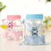 Gift Wrap 60pcs Mini Feeding Bottles Girl Boy Baby Shower Favor Boxes Package Christening Baptism Party Supplies Chocolate Candy Bags