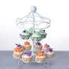 Plates Multipurpose Dessert Cupcake Display Tray Serving Stand Pastry Platter Cake Holder For Banquet Party Anniversary Birthday Decor