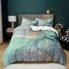 Ensembles de literie Textile tei-carré Textile en microfibre doux pour lit de lit simplicité Couverture de couette avec taies d'oreiller pour filles Decor de chambre femme