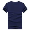 T-shirty męskie Styl zwykły stały kolor MENS T-shirty Bawełny regularne dopasowanie koszulki letnie topy koszulki Podstawowe ubranie 5xl 2445