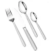 Conjuntos de utensílios de jantar 24pcs Moda Silver Gold Contos