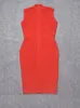 Casual jurken Beaukey vintage sexy mouwloze verbandjurk vrouwen herfst winter 2024 strakke zwarte bodycon lady tank elegant feestvestido