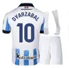 2024 Real Sociedad Soccer Jerseys CHO TAKE KUBO OYARZABAL SADIQ ANDRE SILVA ZUBIMENDI BRAIS MENDEZ MERINO LE NORMAND home away 3rd Men and kids 24/25 football shirt top