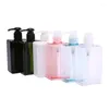 Sıvı Sabun Dispenser 280ml Taşınabilir Seyahat Pompası Banyo Lavabo Duş Jel Şampuan Losyon El Şişesi Konteyner