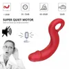 Sex Toy Clitoral G Spot Slicking Vibrators for Women, Realistisk dildo -vibrator med 10 slickande vibratorlägen för multipel stimulering, vuxna sexleksaker för kvinnliga par