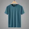 T-shirt maschile per maglietta a secco veloce da uomo 2024 maniche corte bianche casual plus oversize 6xl 7xl 8xl 9xl top tees palestra abiti 2445