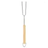 Dinnerware Sets Telescoping Fork - Perfeito para assar cães ou marshmallows