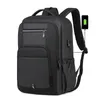 Bolsas escolares Aiwithpm de grande capacidade de 15,6 polegadas Backpack Backpack Durável Diário Bolsa Multifuncional de Carrego USB Resistente à Água