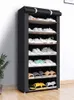 MultIllayer Shoe Rack Organizer Dustproof Fabric Stand Stand Malway Saving Space GRAVEL Home Furniture Storage 240329