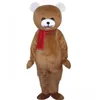2024 Halloween Nouvel adulte Curious Bear Mascot Costume Costume Costume Cartoon Mascot Costume Costume