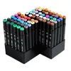 12/30/40 SLOTS Marker Pen Storage Holder Brush Pencil Rack Table Stand Organizer
