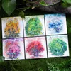 Geschenkwikkeling 10 PCS Ins Forest Tree Pet Stickers Aesthetic Athesive Diy Hand Made Junk Journal Scrapbooking Materiaal