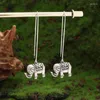 Dangle Earrings Women's Fashion Creative Animal Elephant Pendant Party Banquet Vacate Veratile Jewelryアクセサリー