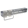 Kitchen Storage Rack For Knife Chopstick Towel Keys Utensil Organizing Bracket