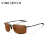 Occhiali da sole Kingseven Tr90 uomini senza bordo ultraleggero di alta qualità Strama di sole senza cornice per donne Brand Designer Mirror Mirror Lens