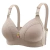 Sexig stor storlek Kvinnor BH BC Cup Full Cover Justerbar Mother Underwear Push Up Beautiful Back No Steel Ring 240326