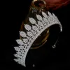 Wedding Hair Jewelry New Wedding Accessories Tiaras And Crowns For Women Bridal Hair Accessories Hair Jewelry CZ Crown Joias Feminina Coroa De Noiva L46